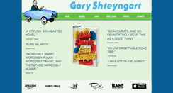 Desktop Screenshot of garyshteyngart.com